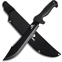 Prime Members: Mossy Oak 16" Heavy Duty Machete w/ Saw & Sheath