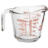 2-Cup Anchor Hocking Glass Measuring Cup