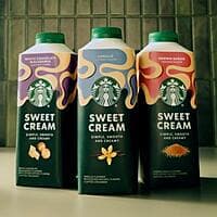 24oz. Starbucks Sweet Cream Coffee Creamer Offer (Up to $8 Back)