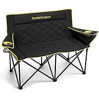 FanttikOutdoor Zeta L11 Duo Pro Double Camping Chair w/ Cup Holders (2 Colors)