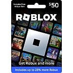 Sam's Club Members: $50 Roblox Gift Card (Physical)