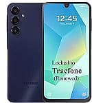 Renewed: Samsung Galaxy A16 5G Smartphone + 1-Yr Tracfone Svc (1500 Talk/Txt/Data)