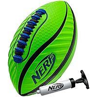 10.5" Nerf Spiral Grip Football w/ Pump