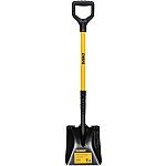 DeWalt 32 in. Fiberglass D-Handle Carbon Steel Transfer Shovel